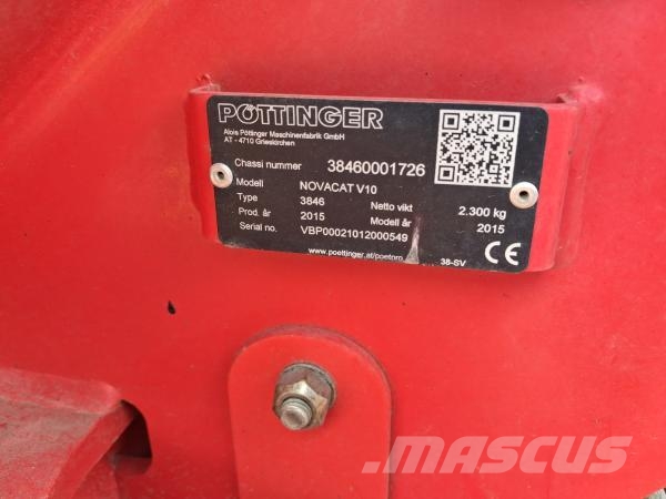 Pöttinger NOVOCAT V10 ROTORSLÅ Otros equipos para cosechadoras de forraje