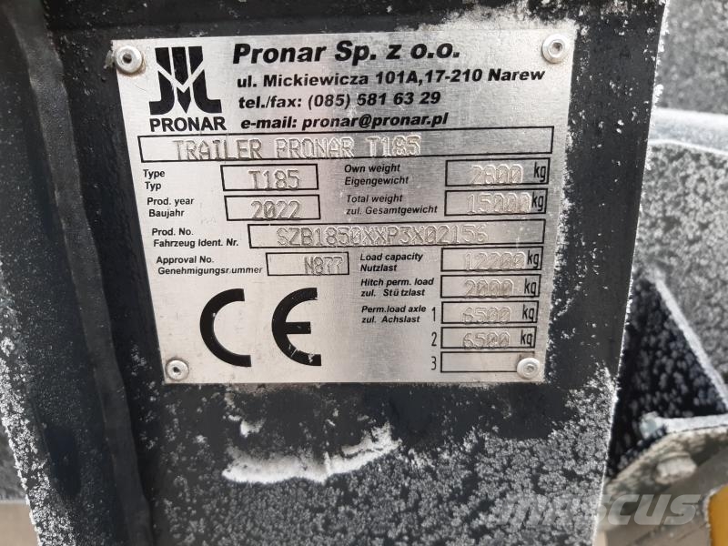 Pronar LASTVÄXLARE T185 Graaf-laadcombinaties