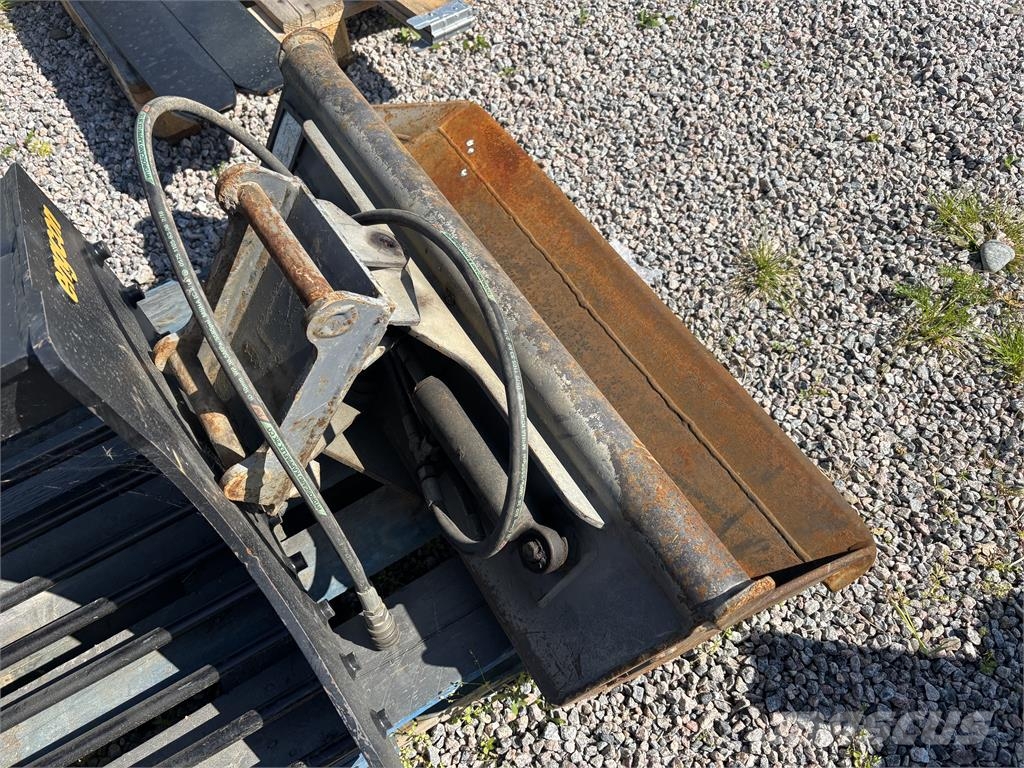 Steelwrist tandad skopa Bageri guseničari