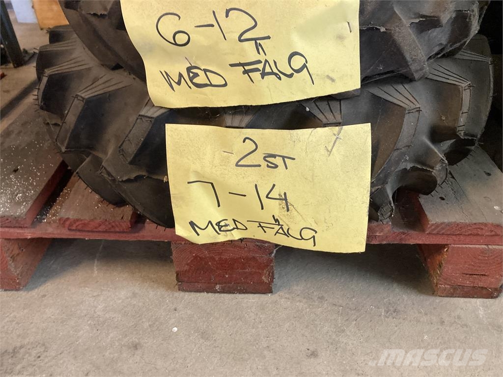 Titan HJUL 7X14 T MÖNSTER 2 ST Tyres, wheels and rims