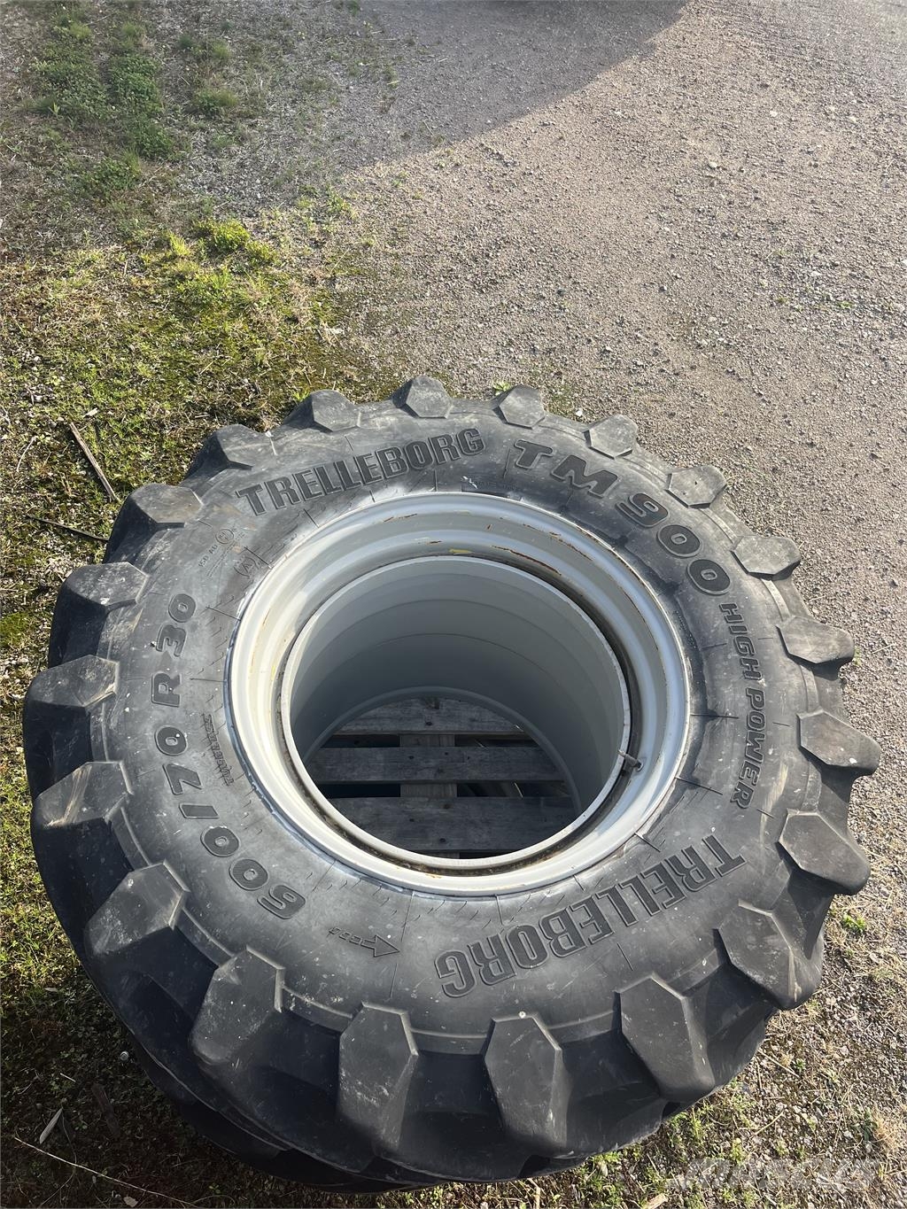 Trelleborg 600/70X30 DUBBELMONTAGE 이중 바퀴