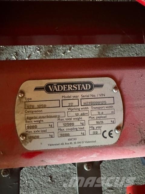 Väderstad NZX 1250 HARV CB EFTERHARV Brány