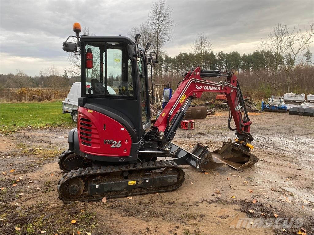 Yanmar VIO26 GRÄVARE لوادر بعجل