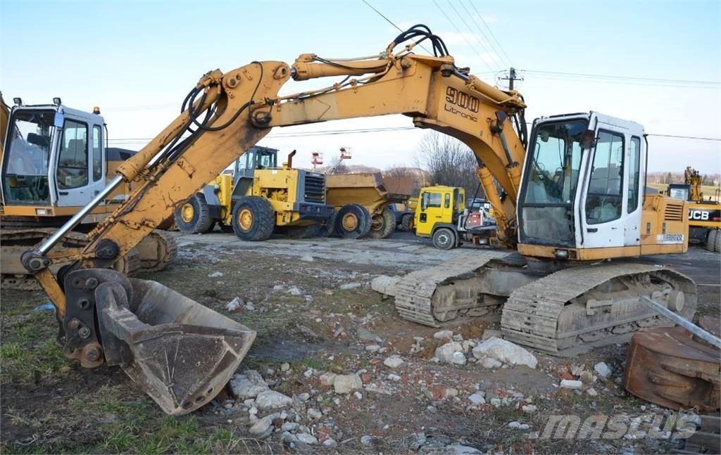 Liebherr Koparka Gąsienicowa LIEBHERR R 900 B Litronic Waga Vikšriniai ekskavatoriai