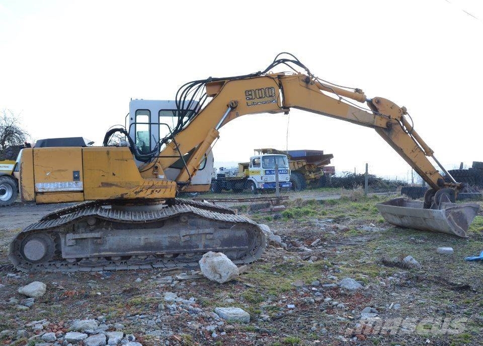 Liebherr Koparka Gąsienicowa LIEBHERR R 900 B Litronic Waga Vikšriniai ekskavatoriai