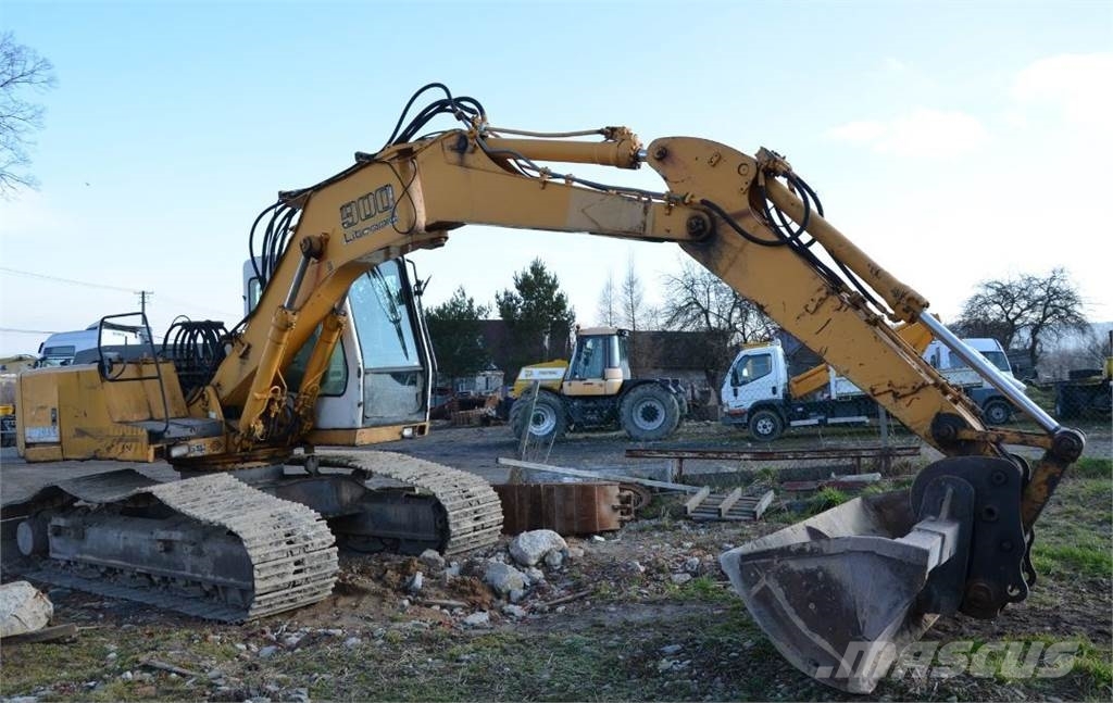 Liebherr Koparka Gąsienicowa LIEBHERR R 900 B Litronic Waga Vikšriniai ekskavatoriai