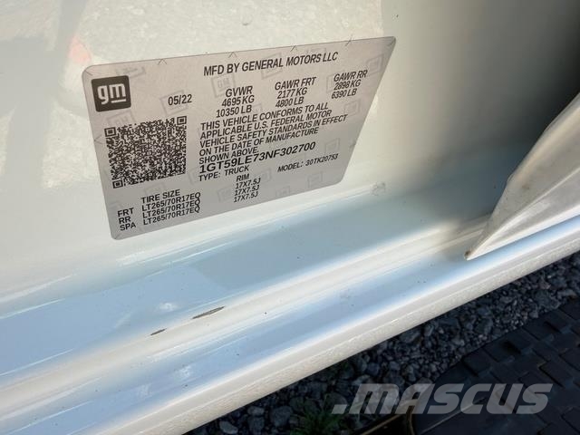 GMC Sierra 2500HD Nakladacia/sklápacia bočnica