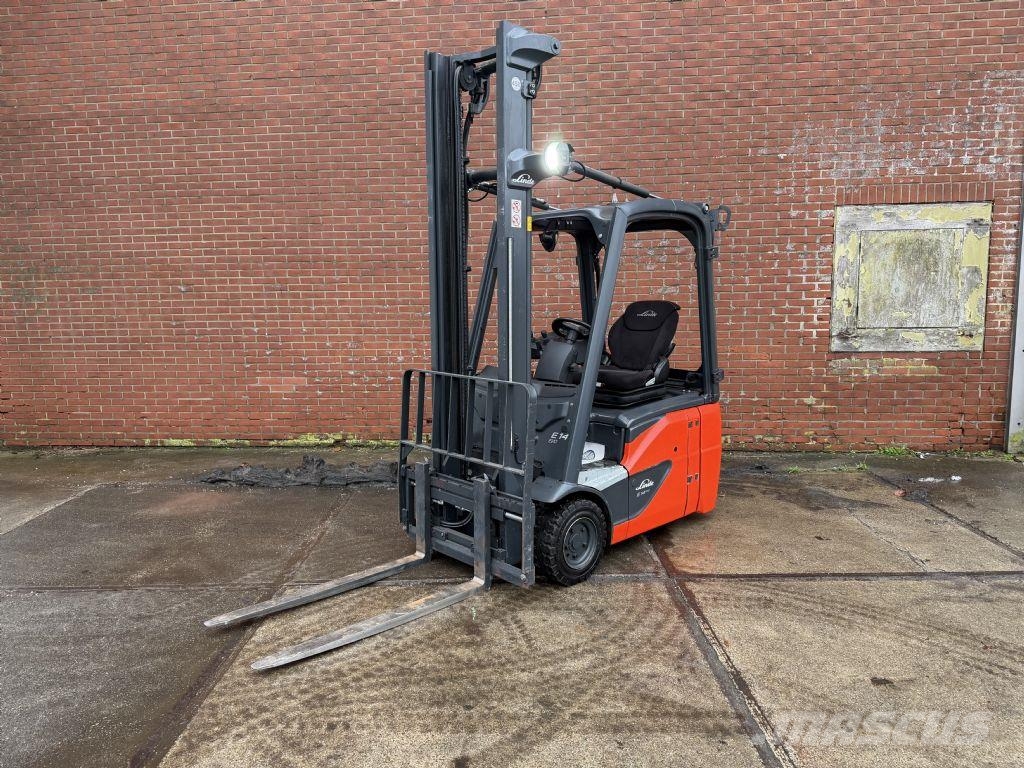 Linde E14-02 شاحنات ذات رافعات شوكية تعمل بالكهرباء