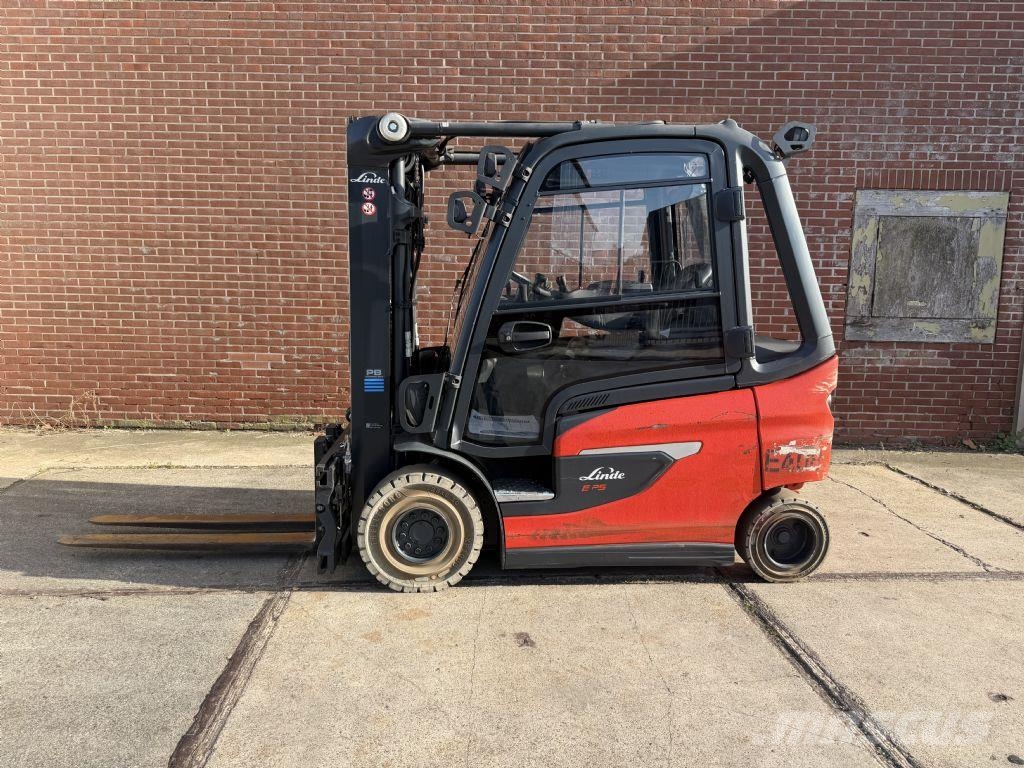 Linde E25-01 Elektrikli forkliftler