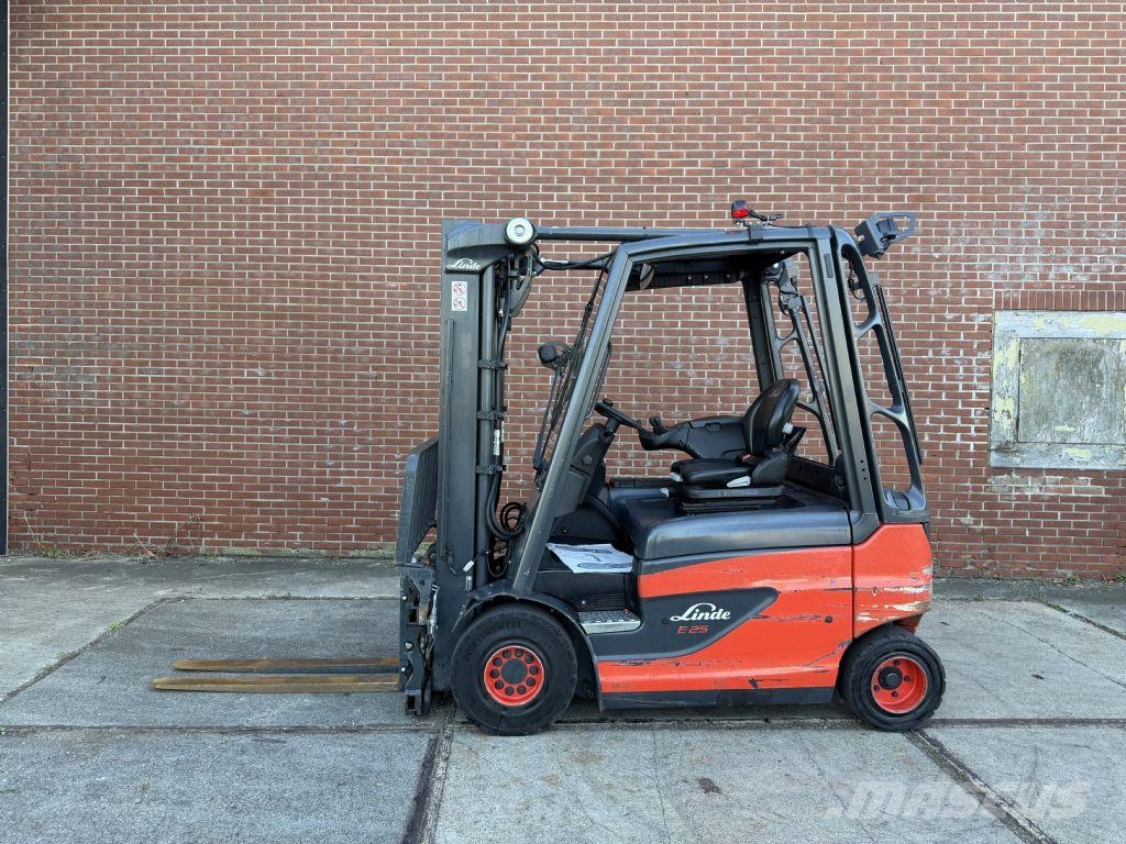 Linde E25-01 شاحنات ذات رافعات شوكية تعمل بالكهرباء