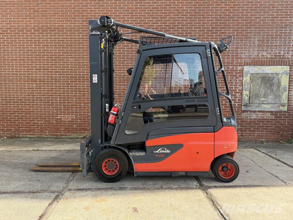 Linde E25L-01 Elektrikli forkliftler