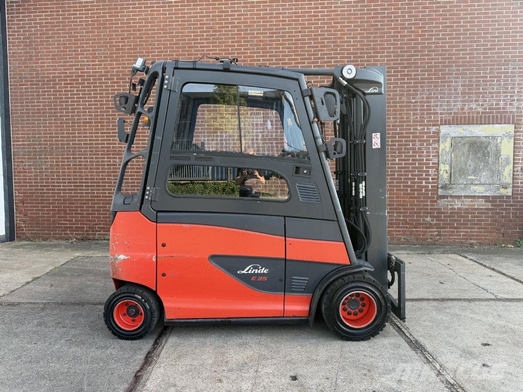 Linde E35HL-01 Elektrikli forkliftler