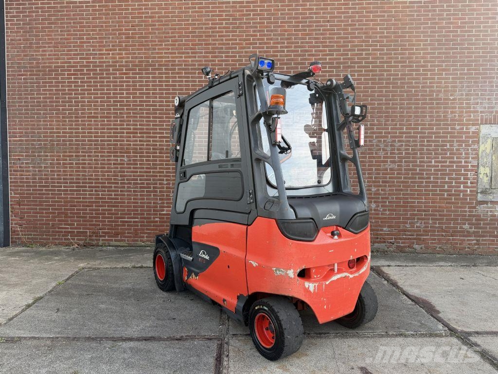 Linde E35HL-01 Elektrikli forkliftler