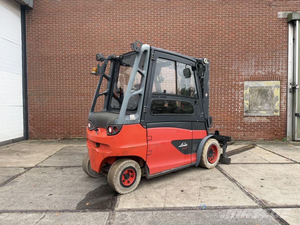 Linde E50HL-01 Elektrikli forkliftler