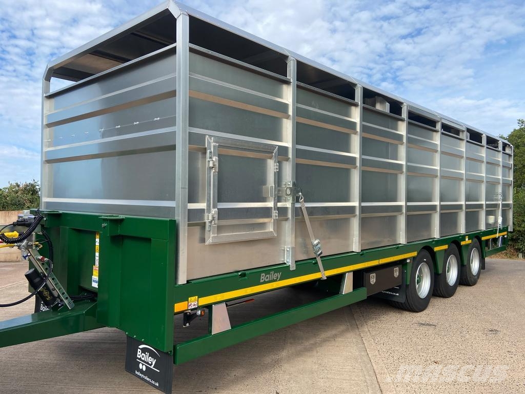 Bailey 20 ton flat deck loader livestock trailer Lauksaimniecība- Citi