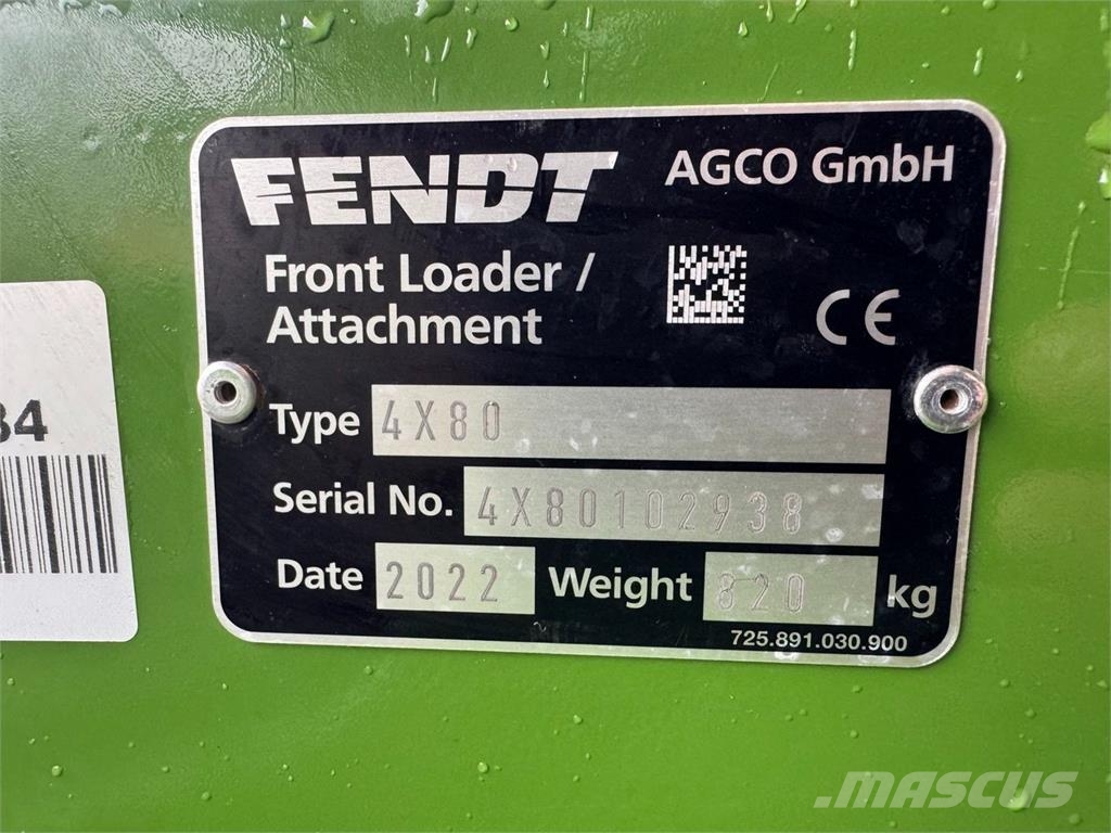 Fendt 6480 Annet tilbehør