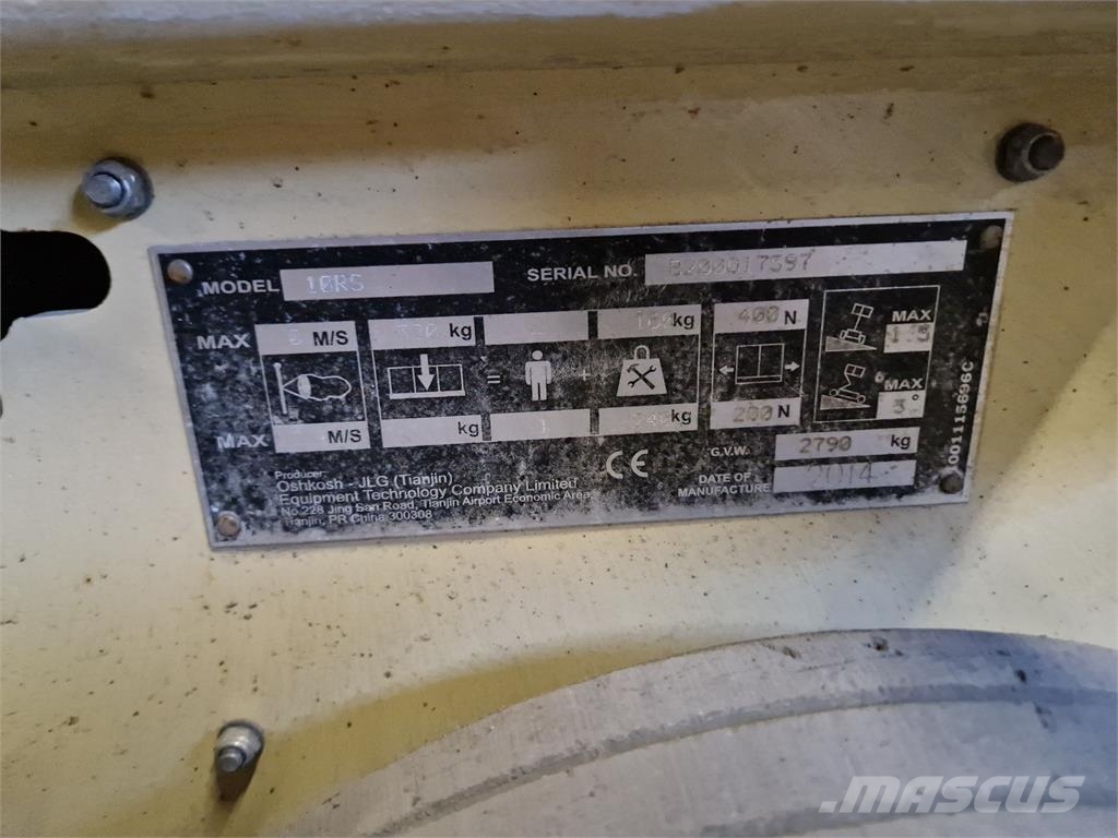 JLG 10 RS (40537) Nožnicové zdvíhacie plošiny