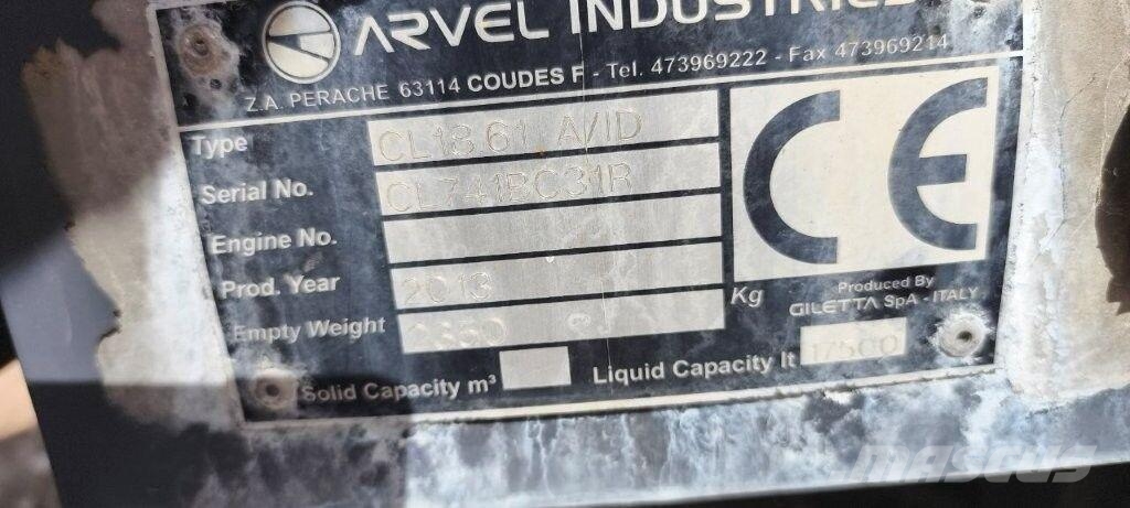  A / ID Semi Reboque Arvel Industries CL 18 . 61 A  شاحنات أخرى