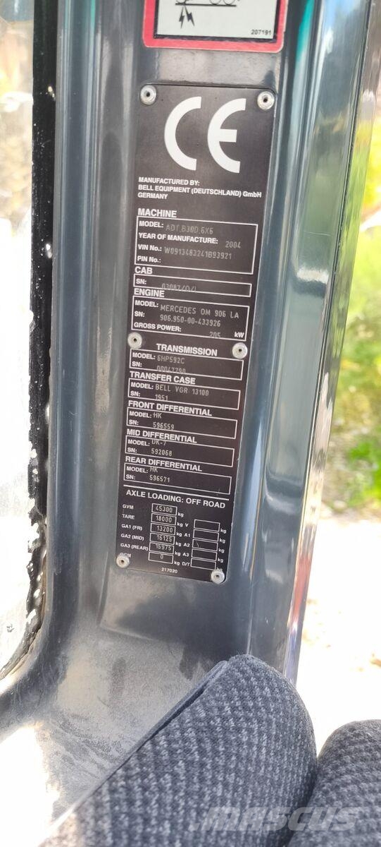 Bell B30D Liigendraamiga pinnaseveokid