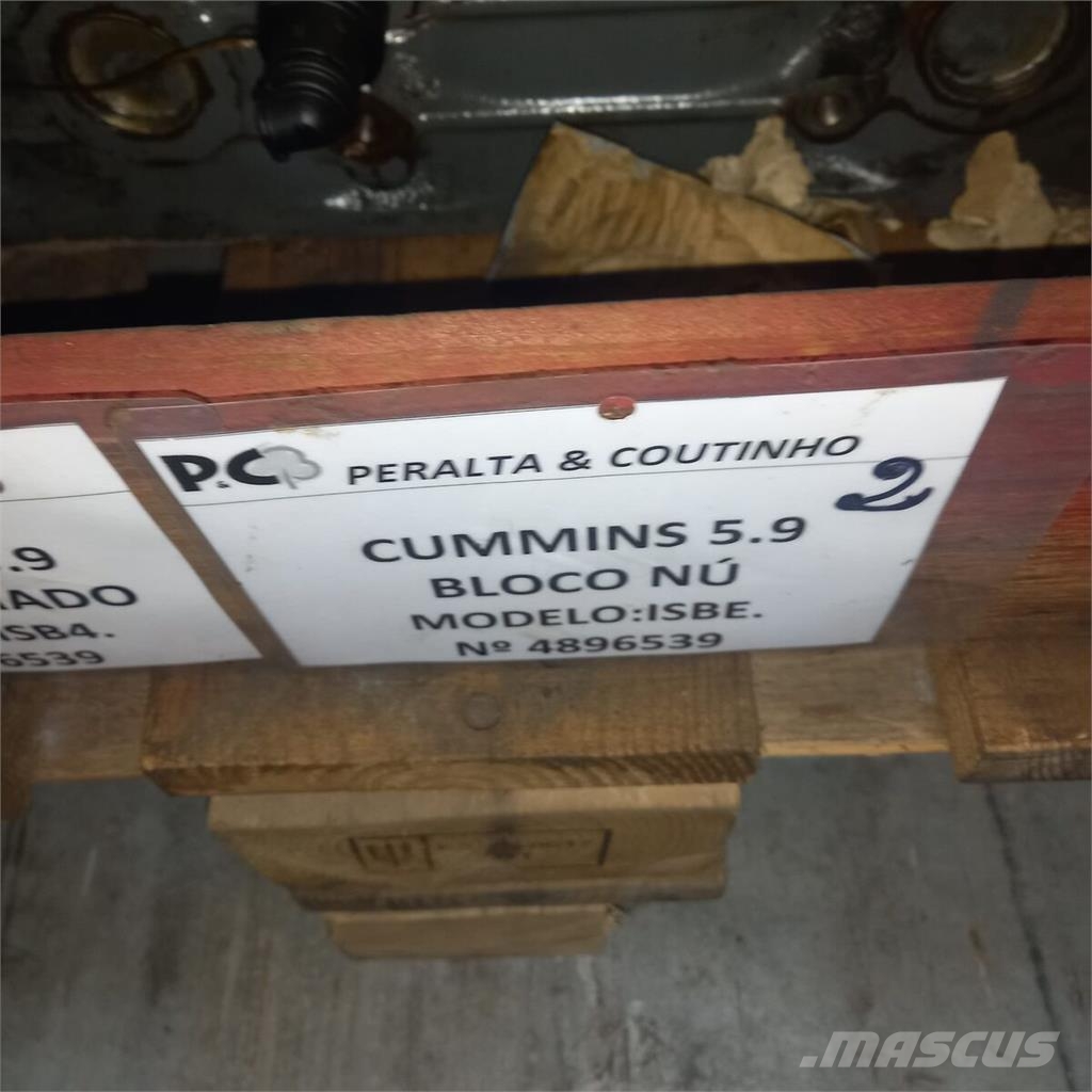 Cummins 55 / ISB4 5 . 9 Bloco do Motor ISBE 5 . 9 Mootorid