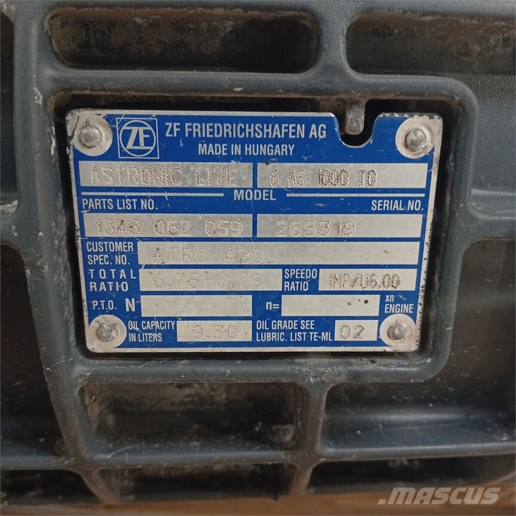 DAF 6AS1000TO Caixa de Velocidades علب تروس