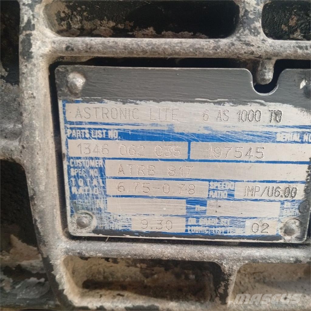 DAF 6AS1000TO Caixa de Velocidades Cutii de viteze