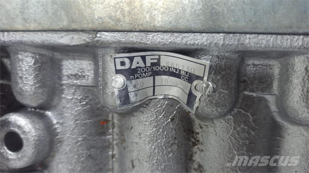 DAF F2800 / DKS1160 Bomba Injetora Doprava – ostatní