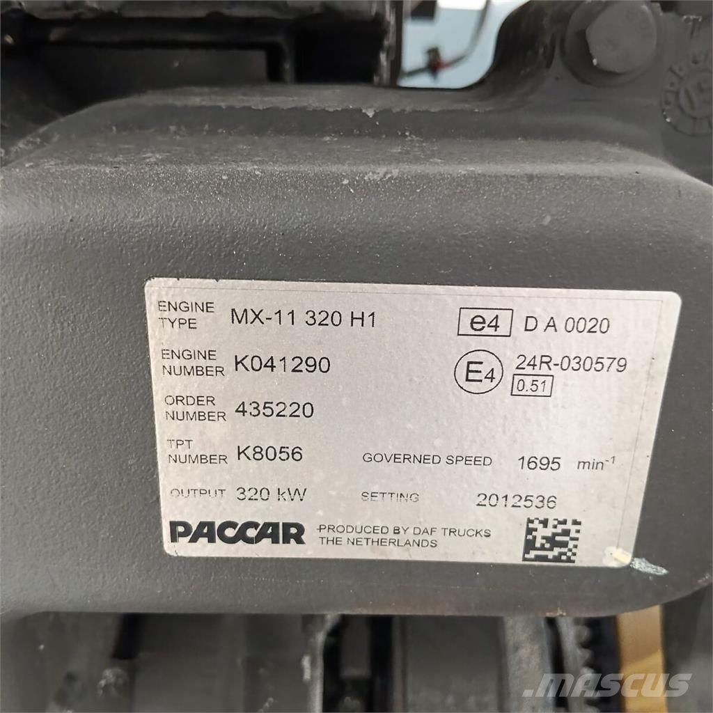 DAF XF440FT / MX11 320H1 / 12A2130 Motor Completo XF/C محركات