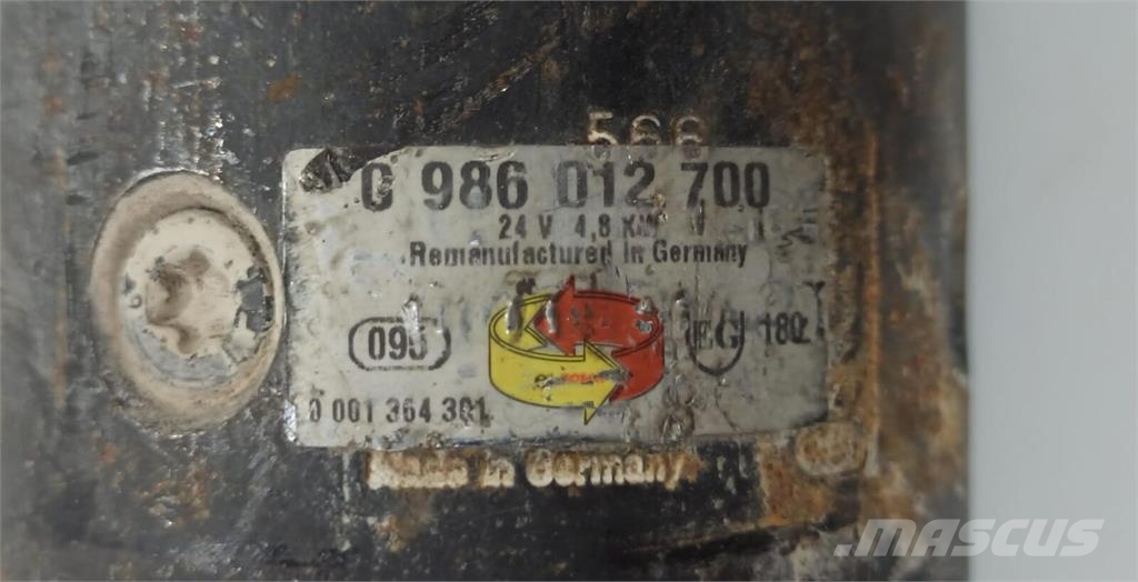 Deutz 12V 2,0KW / BF6L913 Motor de Arranque Electrónicos