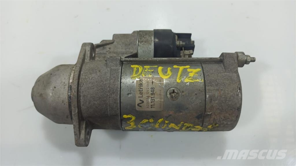 Deutz 12V 2,6KW Motor de Arranque 2,3KW Electrónicos