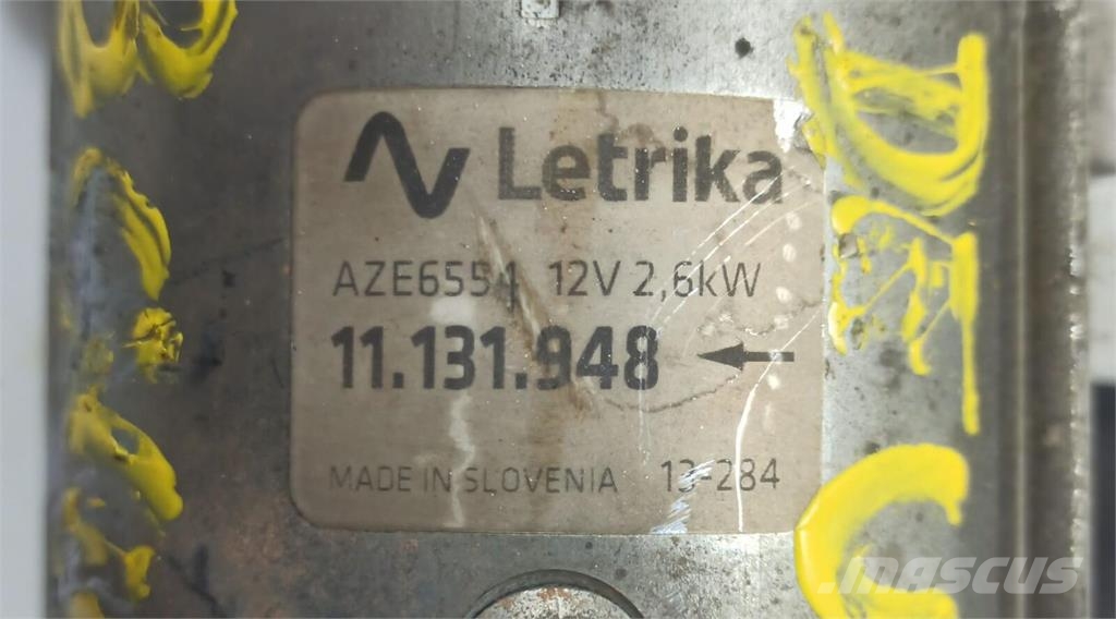 Deutz 12V 2,6KW Motor de Arranque 2,3KW Electrónicos