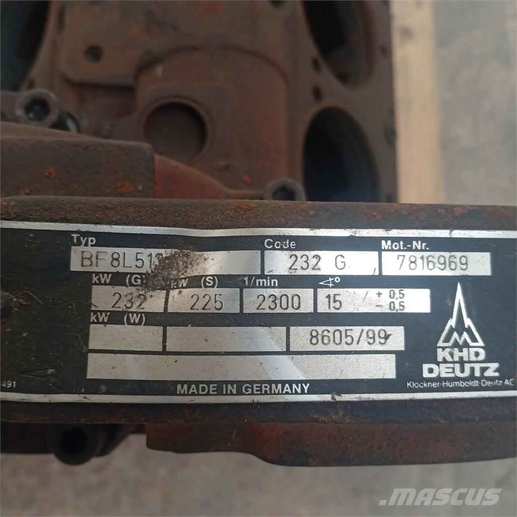 Deutz BF8L413F Bloco do Motor 엔진