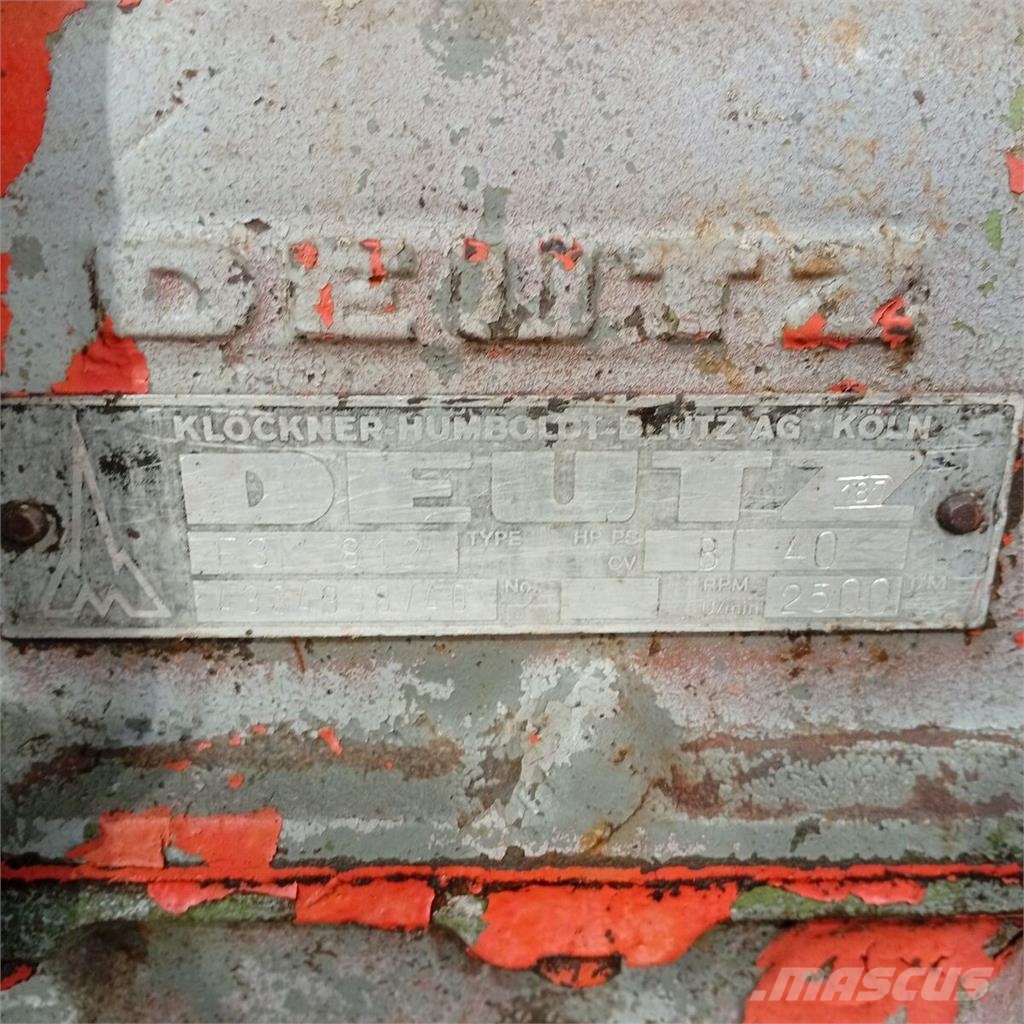 Deutz F3L812 Motor Completo 引擎/發動機