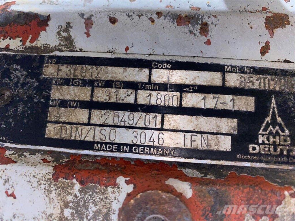 Deutz F3L912 Bloco do Motor Motores