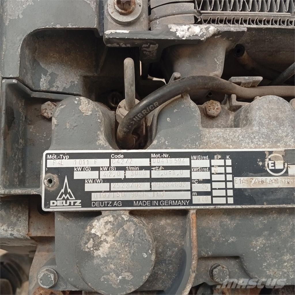Deutz F4L1011F Motor Completo 引擎/發動機