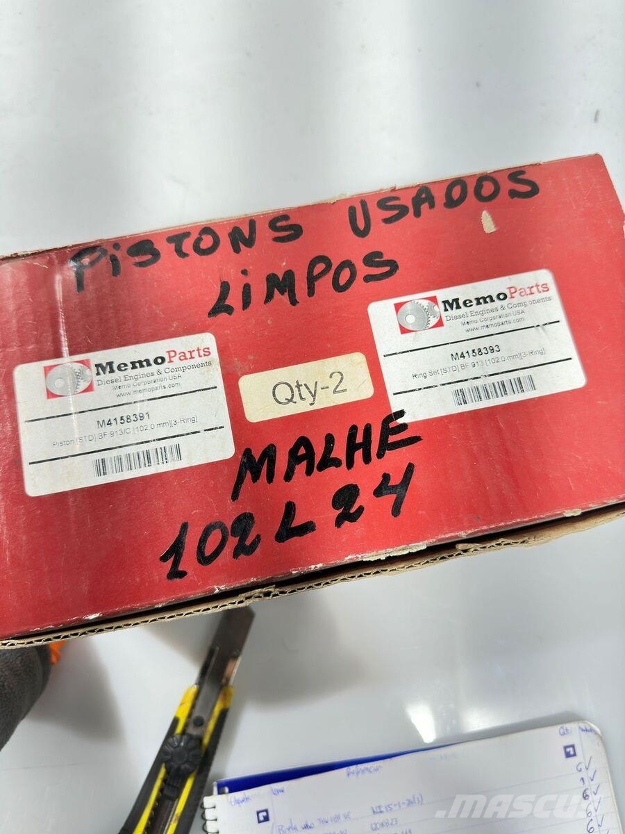Deutz /Tipo: V90 R.3.44-1 / Pistão do Motor Deutz 913 02 محركات