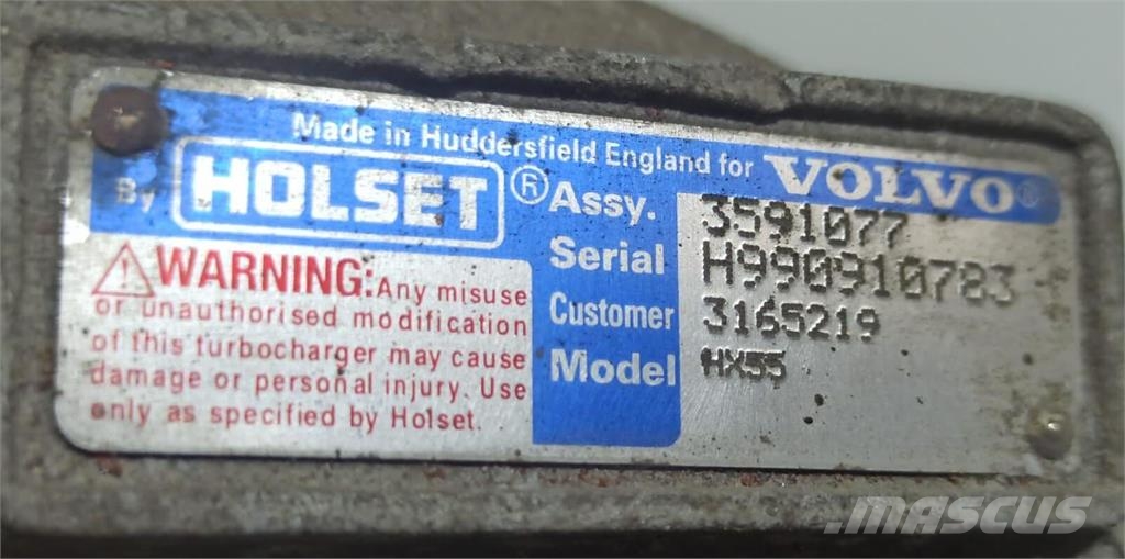 Holset FH12 / D12C Turbocompressor HX55 Varikliai