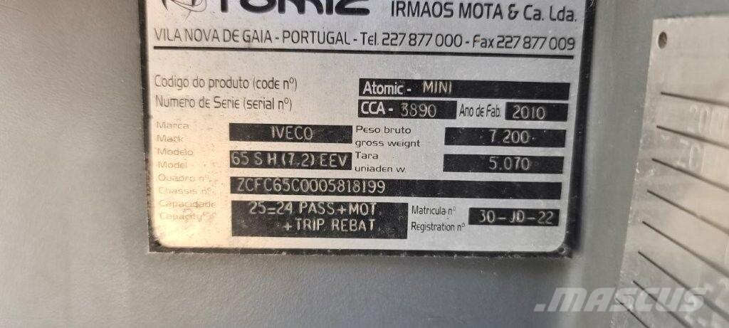 Iveco 65C17 Autocarro Atomic Mini - 2010 Otros camiones