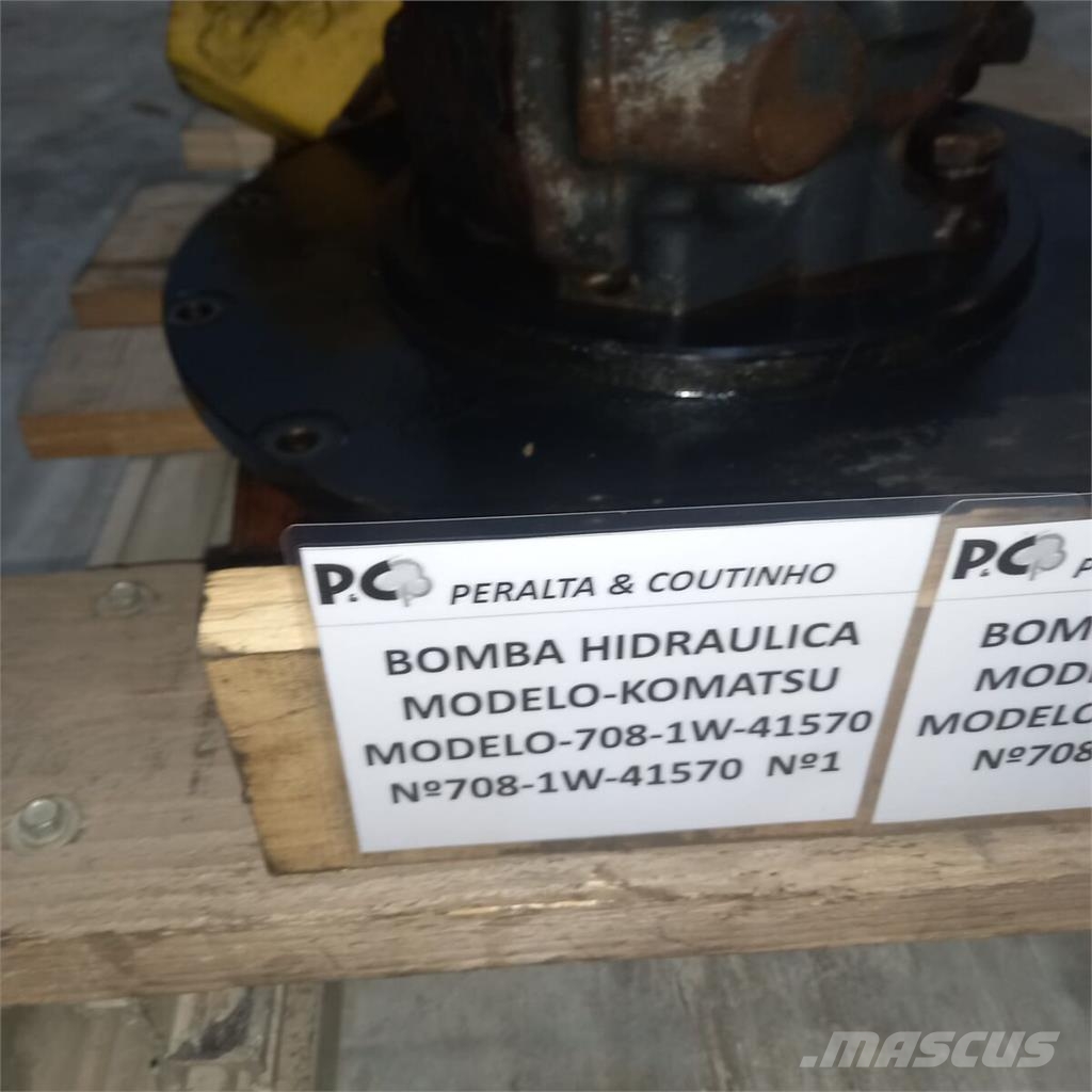 Komatsu WA380-6 Bomba Hidráulica Hidráulicos