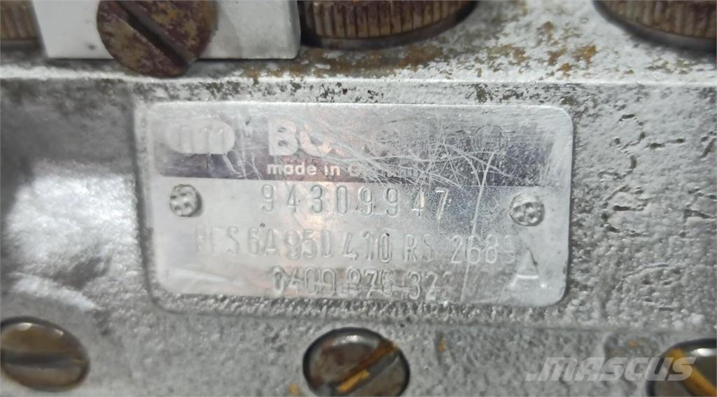 Liebherr D906NA Bomba Injetora 其他組件