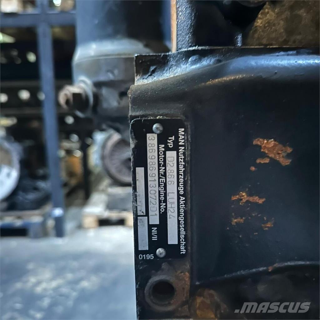 MAN D2866LUH24 Motor para Peças ou Reparação Motorji