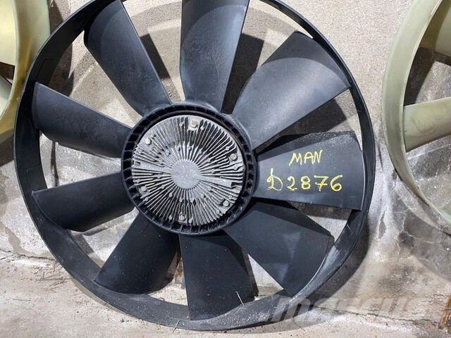 MAN F2000 / D2866 Ventilador com Núcleo Muud osad