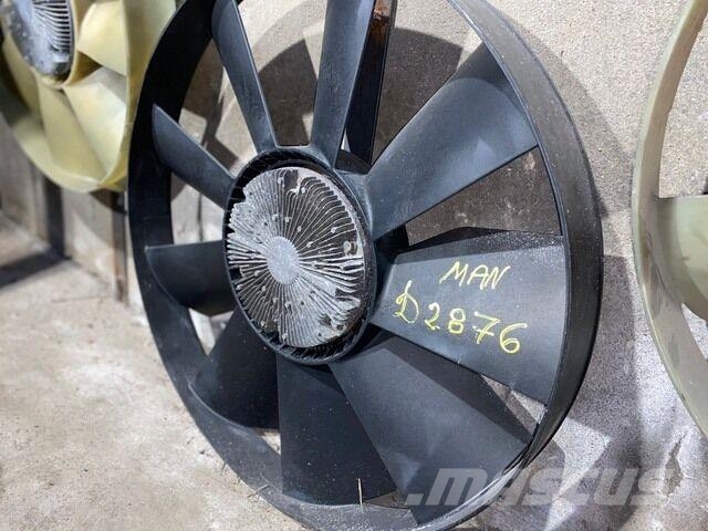 MAN F2000 / D2866 Ventilador com Núcleo Muud osad