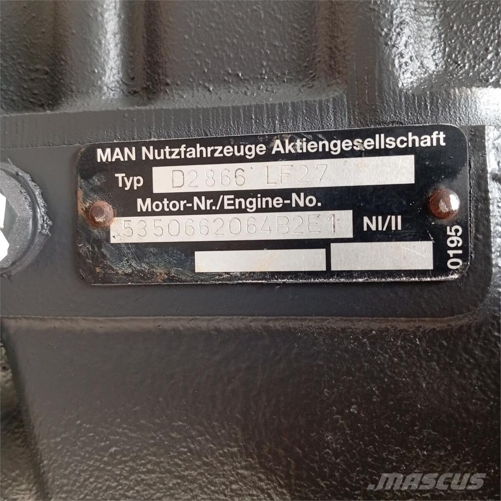 MAN F2000 / D2866LF27 Motor Completo Motores