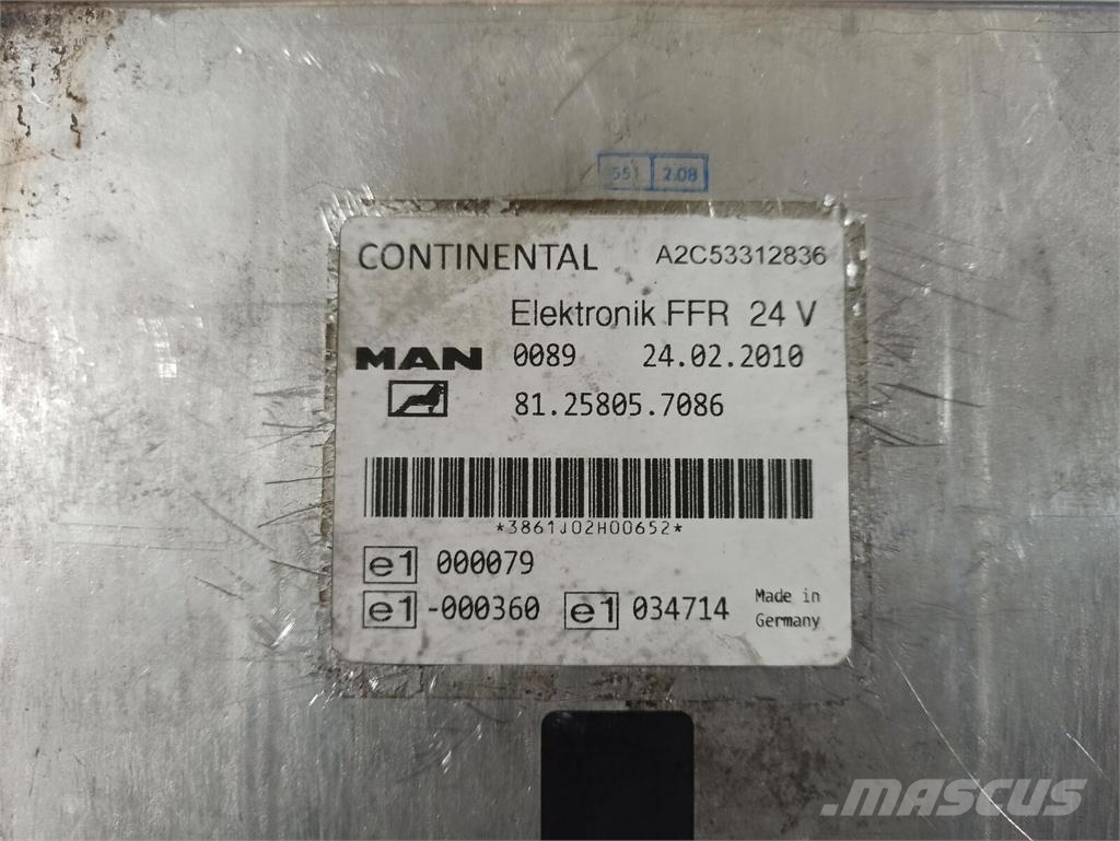 MAN FFR Unidade de Controlo 일렉트로닉스