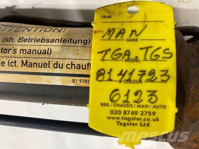 MAN TGA Cilindro Elevação de Cabine Kabiner og interiør