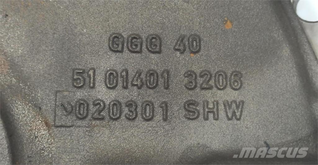 MAN TGA / D2876 Cárter do Volante Motor D2876LF علب تروس