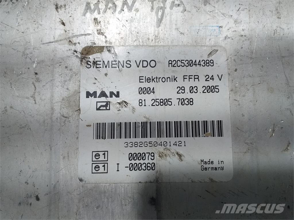 MAN TGA Unidade de Controlo FFR Elektronika