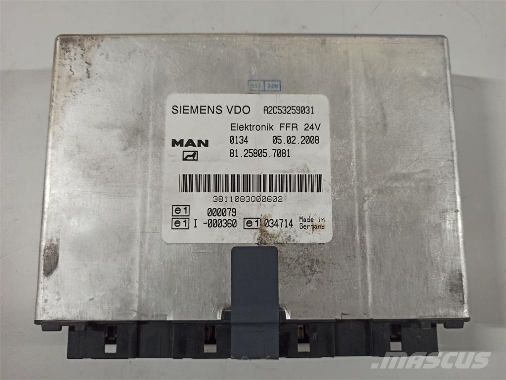 MAN TGA Unidade de Controlo FFR Elektronika