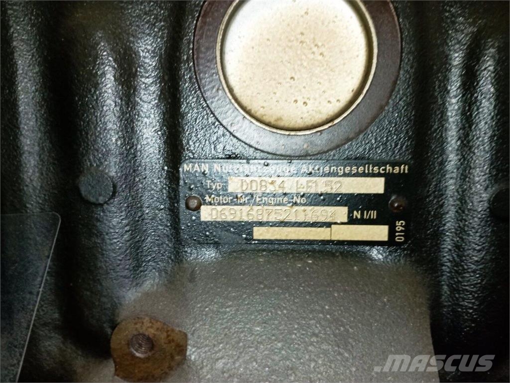 MAN TGL / D0834 Bloco do Motor D0834LFL52 Kargo motori